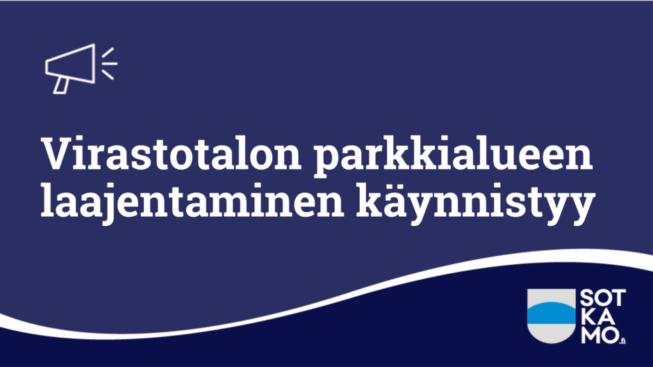 Parkkialueen laajentaminen käynnistyy